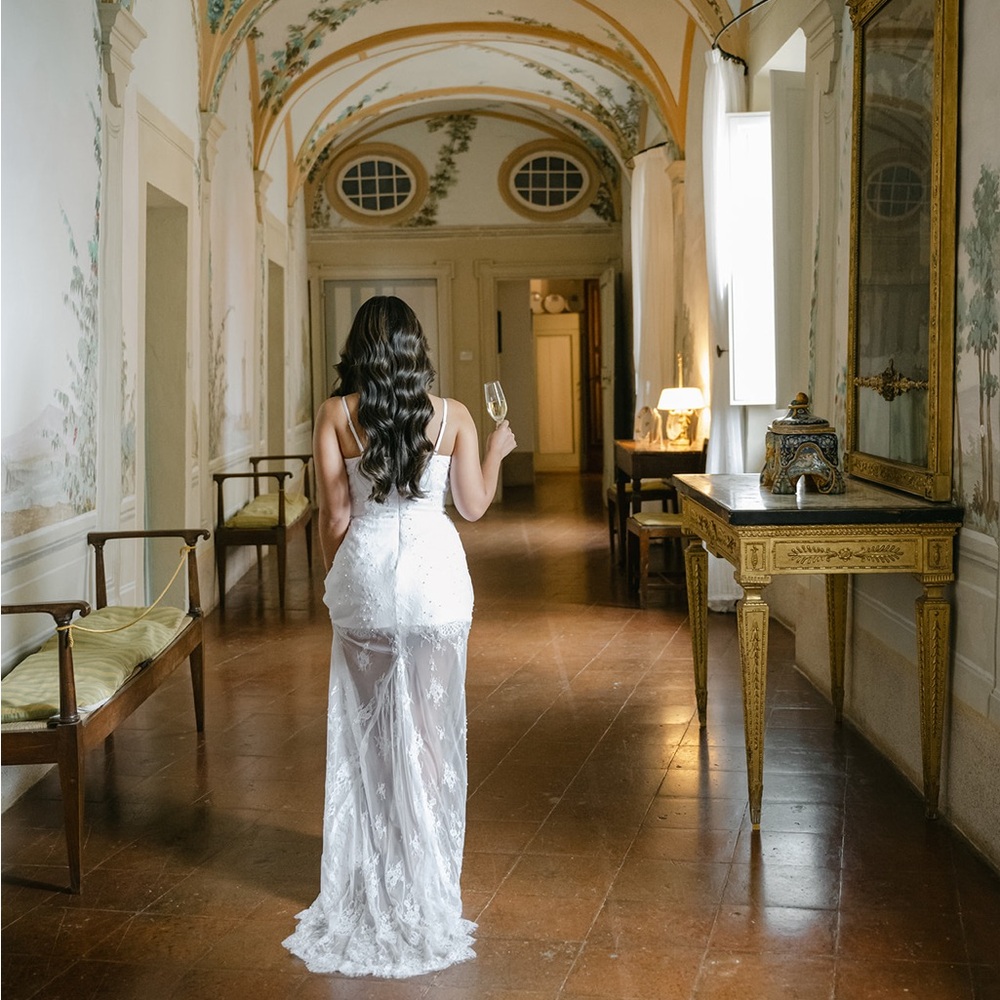 Kim Kassas Inspired Bridal Gown